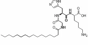 Palmitoyl Tripeptide-1 structure